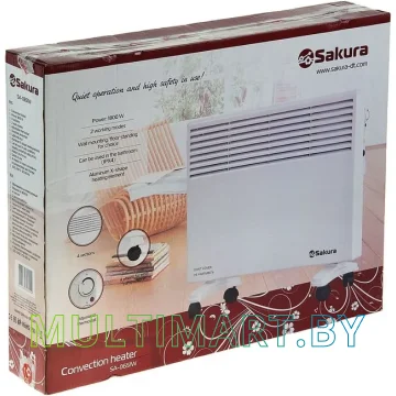 Конвектор Sakura SA-0651W картинка 4